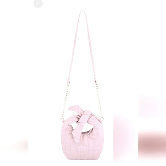 Lot of 2 Disney Minnie Mouse Quilted Pink Handbag and Minnie Mouse Mug Set 3oz. - Picture 4 of 12